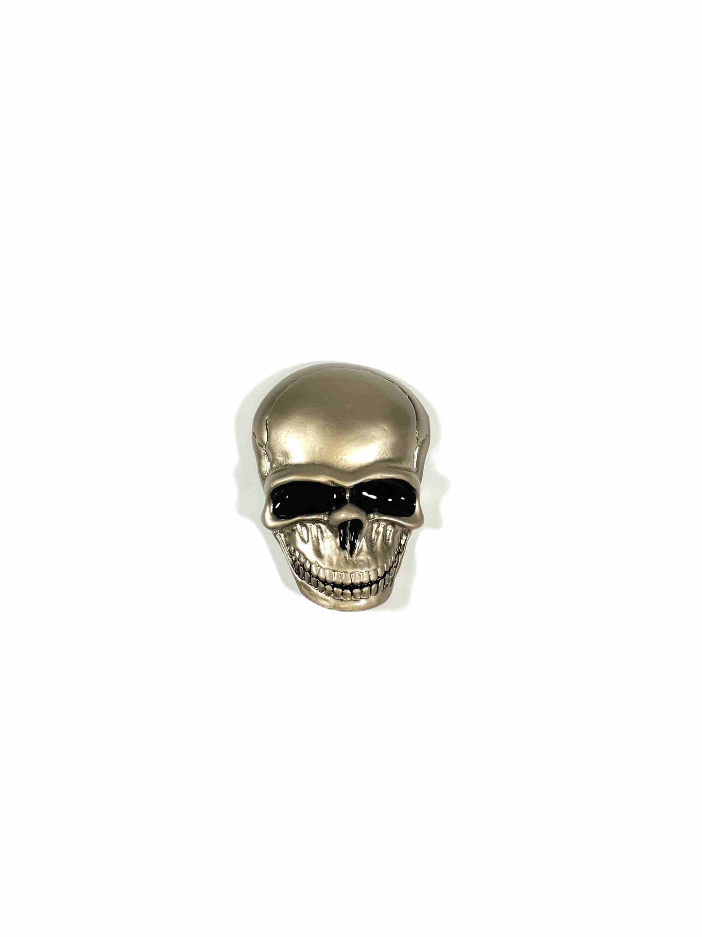 Buckle/skärpspänne - Dödskalle i silver