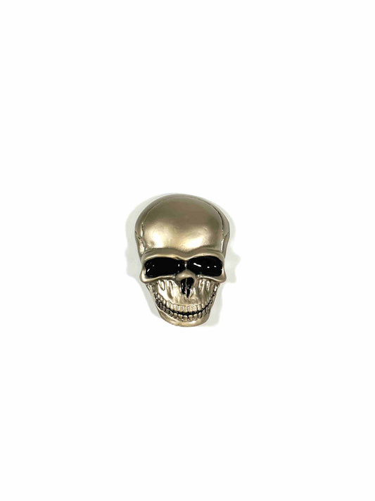 Buckle/skärpspänne - Dödskalle i silver