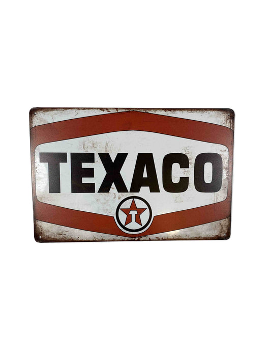 Plåtskylt 20*30, Texaco