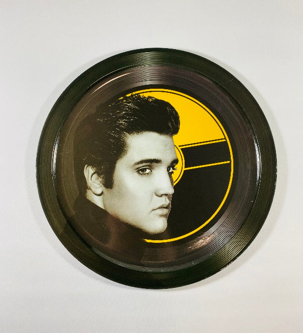 Rund Bricka Elvis Presley i Profil