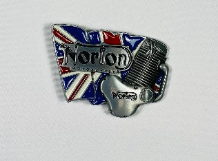 Buckle, Skärpspänne Norton Storbritannien mic