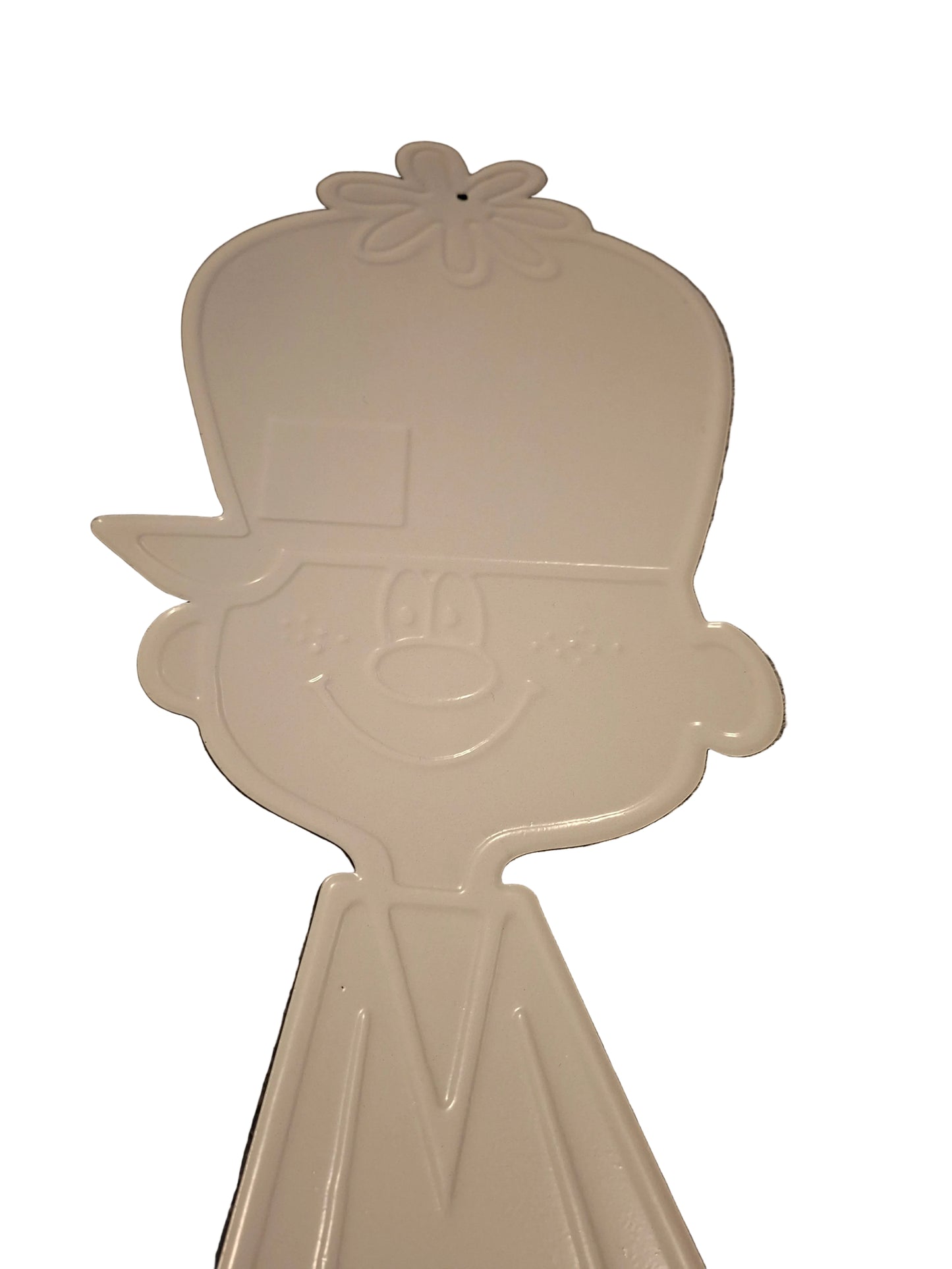 Plåtskylt - BP gubben "Pysslingen" figurformad Stor