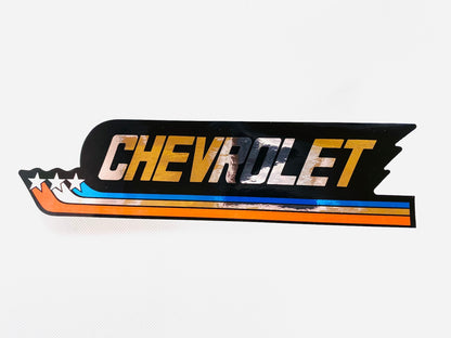 Klistermärke Chevrolet blankt