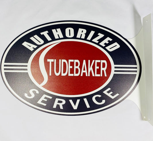 Vägghängd Skylt Studebaker service