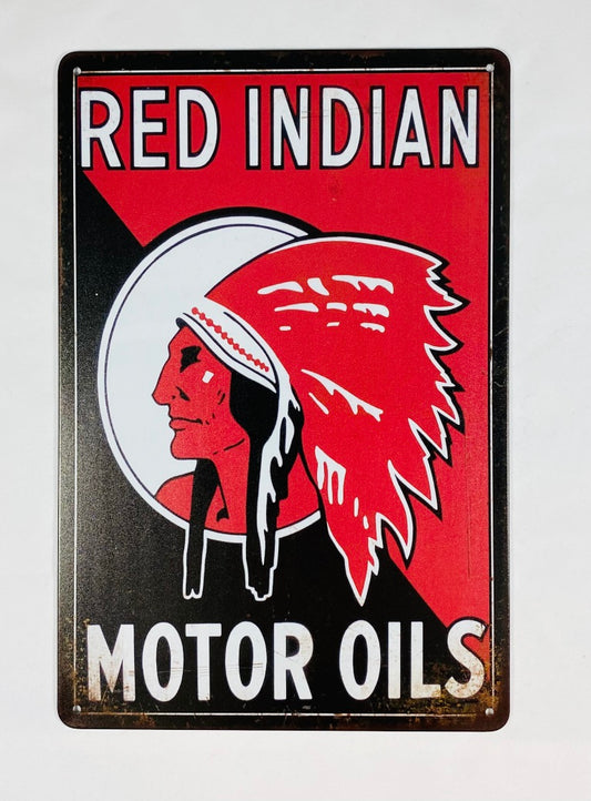 Red indian motor oil