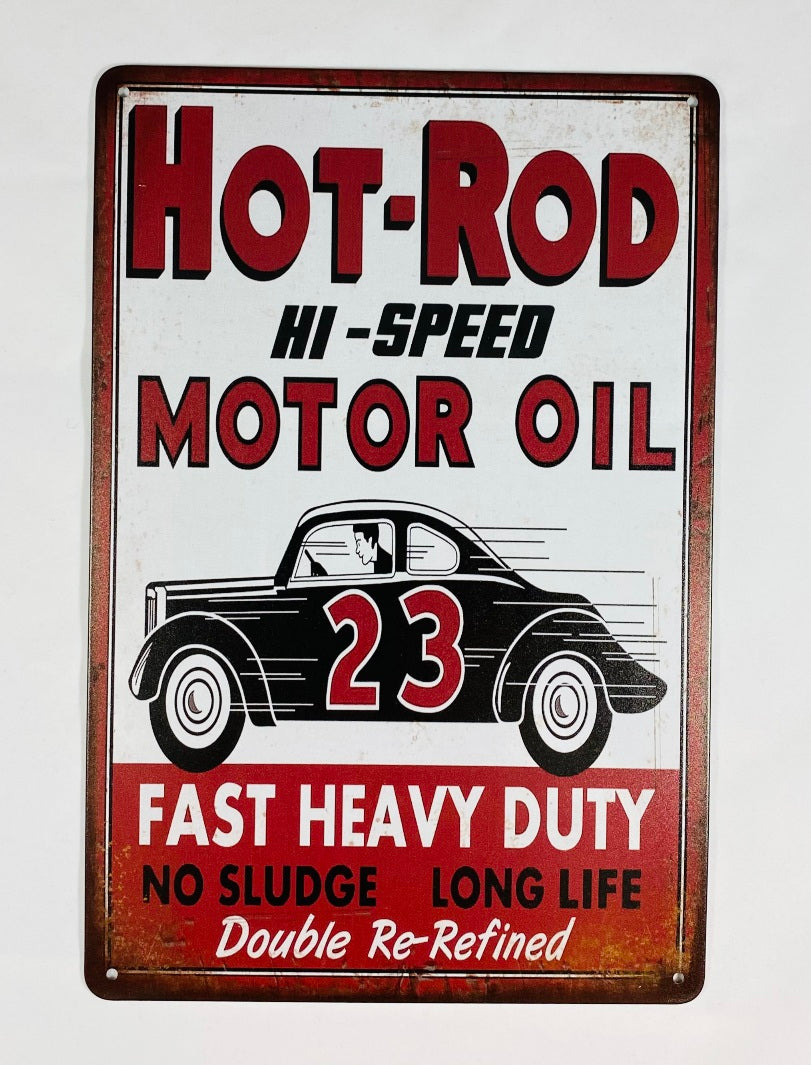 Hot-Rod oil Plåtskylt 20*30