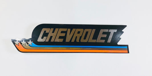 Klistermärke Chevrolet blankt