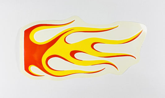 Klistermärken Flames större