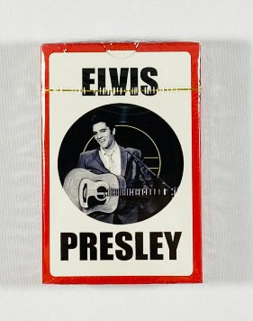 Kortlek Elvis Presley med gitarr