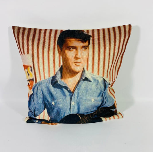 Kuddfodral Elvis Presley Färg med gitarr