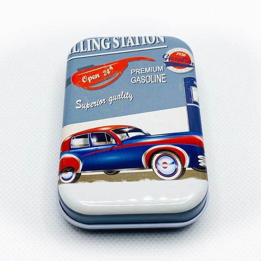 Plåtask "Route 66": Gas Station Premium gasoline