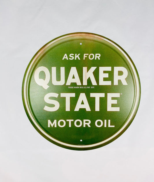 Rundskylt Quaker State