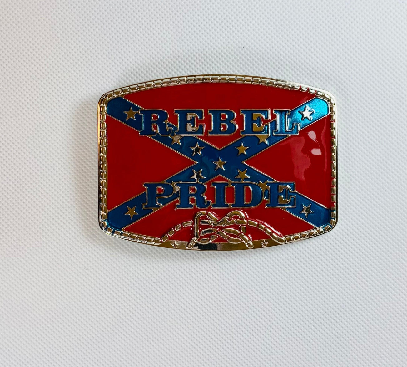 Skärpspänne / buckle: Rebel Pride