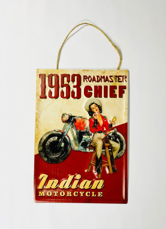 Skylt Indian mc