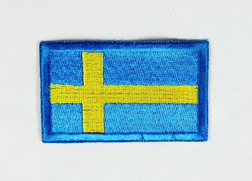 Tygmärke Svenska flaggan