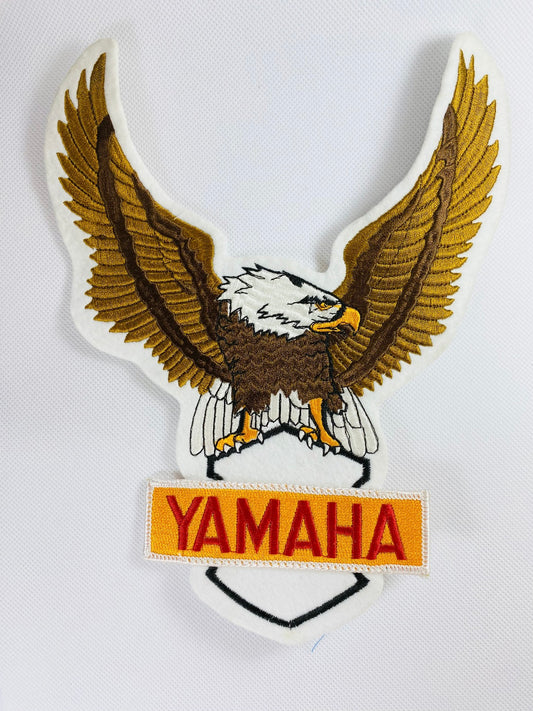Tygmärke Yamaha Örn Ryggmärke